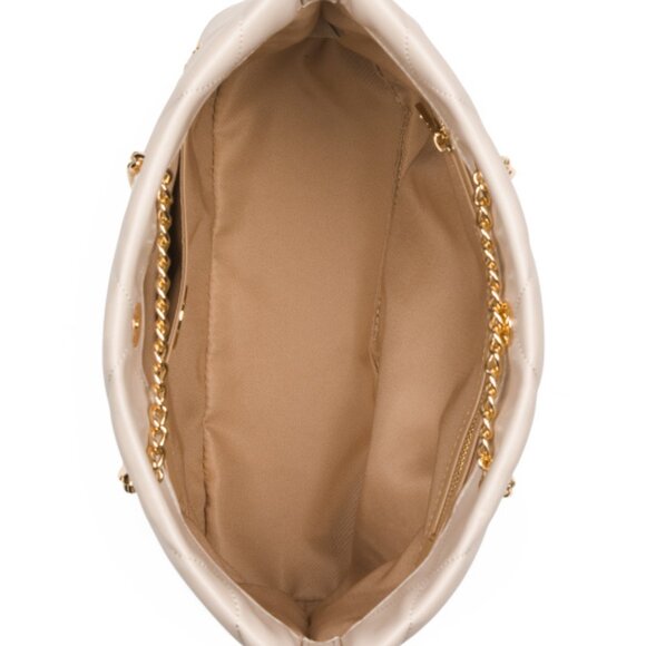 SALE! ✅ Love Moschino Embellished Quilted Heart Tote Shoulder Bag ✨ NWT - Picture 6 of 16